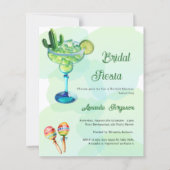 Papier Fête des mariées mexicaine fêtesse verte (Devant)