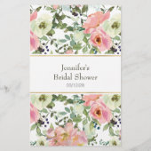 Papier Fête des mariées Mot de jeu Recherche d'oeillet Fl (Dos)