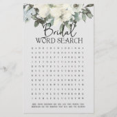 Papier Fête des mariées Mot de jeu Recherche Ivory Blanc (Devant)