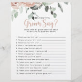 Papier Fête des mariées rose Qu'est-ce que la chambre a d (Devant)