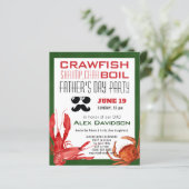 Papier FÊTE DES PÈRES BUDGET Invitation de la fête des bo (Debout devant)