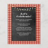 Papier FÊTE DES PÈRES BUDGÉTAIRE Invitation BBBQ à calque (Dos)