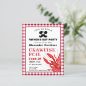 Papier FÊTE DES PÈRES BUDGÉTAIRE Invitation de la fête d' (Debout devant)