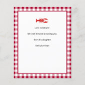 Papier FÊTE DES PÈRES BUDGÉTAIRE Invitation de la fête d' (Dos)