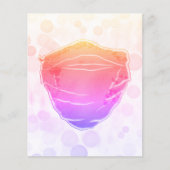 Papier fête masque facial (Devant)