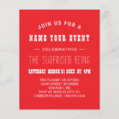 Papier fête surprise (Dos)