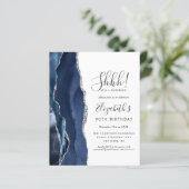 Papier Fête surprise pour 30 ans Budget Anniversaire Agat (Debout devant)