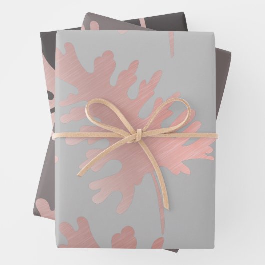 Papier feuille Rosegold Enveloppement Jeu plat de  (En situation)
