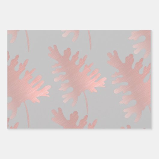 Papier feuille Rosegold Enveloppement Jeu plat de  (Devant)