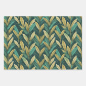 Papier Feuille turquoise Ti (Devant 3)