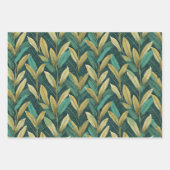 Papier Feuille turquoise Ti (Devant)