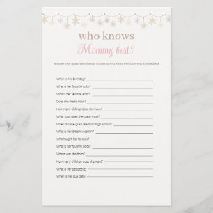 Papier Fille Boho Qui Connaît Maman Meilleur Baby shower