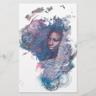 Papier Fille d'Afrique