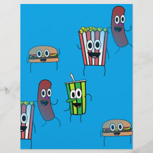 Papier film popcorn