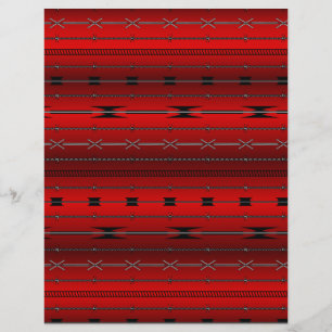 Papier Fils en acier rouge