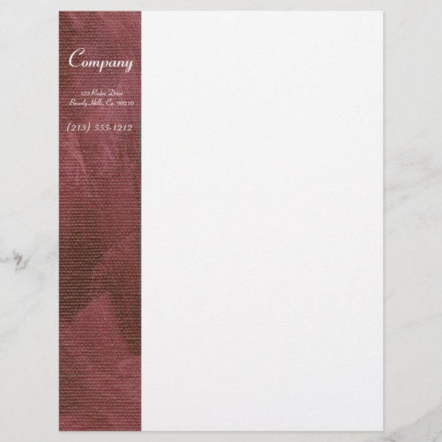 Papier Finition fausse violet brossé (Devant)