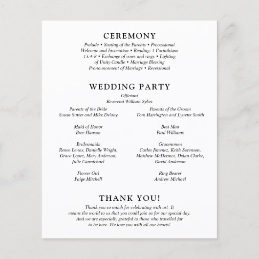 Papier Fiona Photo Gras Monogramme Mariage Moderne (Dos)