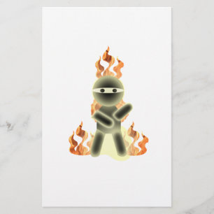 Papier Fire Ninja (par lil kolohe Nick)