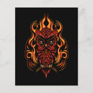 Papier Fire owl