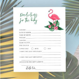 Papier Flamant rose - prédictions et conseils bébé