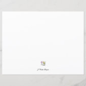 Papier Flambeaux de neige de vacances et d'hiver (Dos)