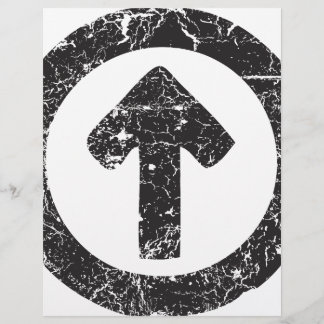 Papier Flèche circulaire