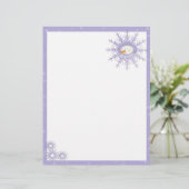 Papier Flèche de neige pourpre (Debout devant)
