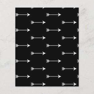 Papier Flèches blanches