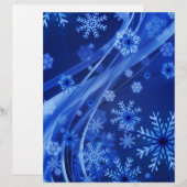 Papier Flèches bleues (Devant / Derrière)