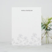 Papier fleur botanique (Debout devant)