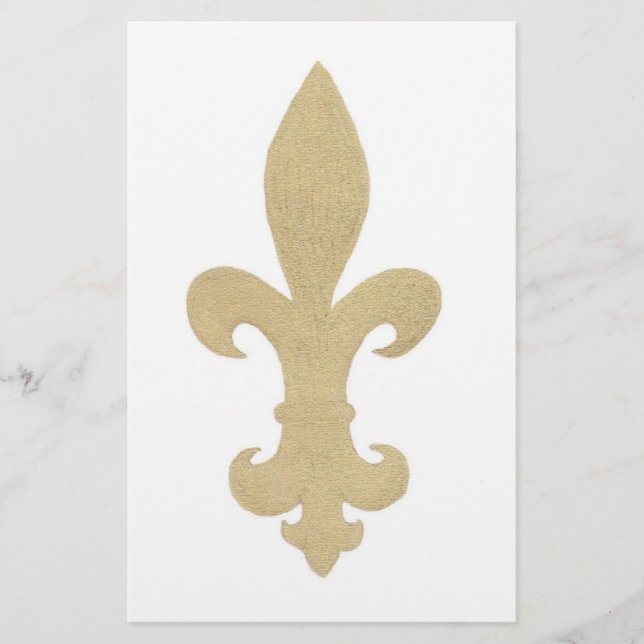 Papier Fleur De Lis (Devant)