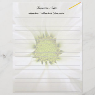 Papier fleur de marguerite blanche pure