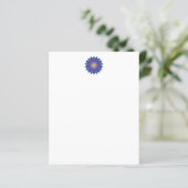 Papier Fleur De Vie - Mandala Indien 3 (Debout devant)