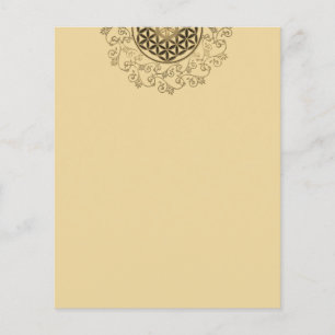 Papier Fleur de Vie - Ornements Vintage Mandala 2