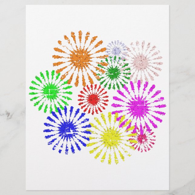 Papier Fleur en panne (Devant)