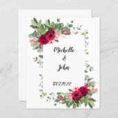 Papier Fleur Eucalyptus Vert (Devant / Derrière)