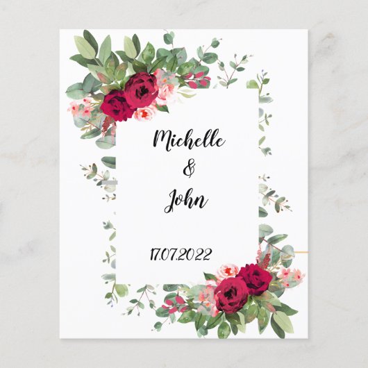 Papier Fleur Eucalyptus Vert (Devant)