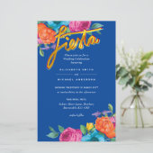 Papier Fleur Folkart Fiesta Faire-part de mariage Boda (Debout devant)