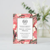 Papier Fleur japonaise en bambou oriental 60 ans (Debout devant)