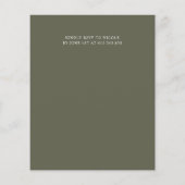 Papier Fleur japonaise en bambou oriental 60 ans (Dos)