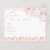 Papier Fleur moderne Wavy Fête des mariées Waches Jeu (Devant)