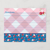 Papier Fleur personnalisée de style shabby chic de campag (Dos)