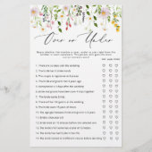 Papier Fleur sauvage au-dessus ou sous la douche de nage (Devant)