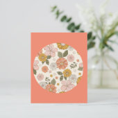 Papier Fleur sauvage Boho (Debout devant)