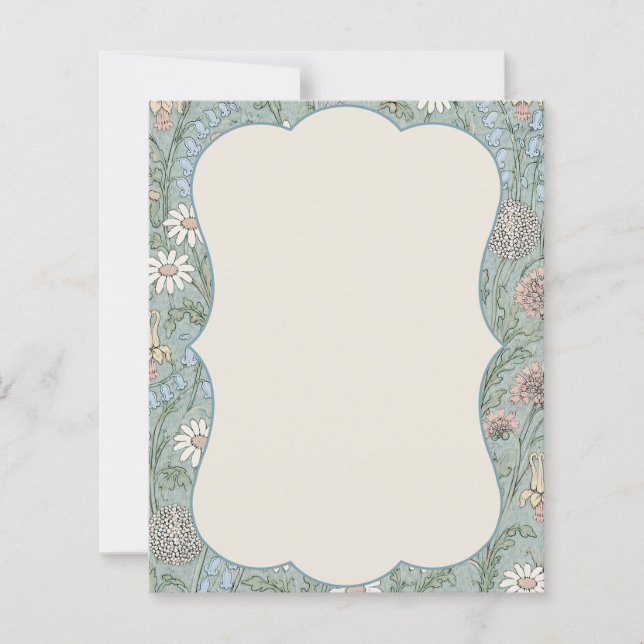 Papier Fleur sauvage Cottagecore vintage  (Devant)