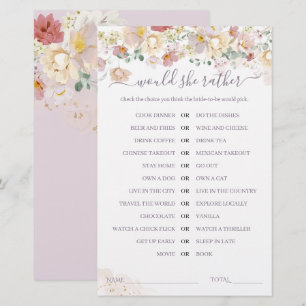 Papier Fleur sauvage violet nuptiale préférerait-elle jou