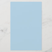 Papier Fleurs d'aquarelle dans le Baby shower Teacup (Dos)