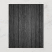 Papier Fleurs d'aquarelle d'automne sur bois rustique (Dos)