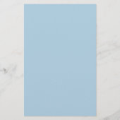 Papier Fleurs d'aquarelle en Teacup Baby Brunch Invitatio (Dos)