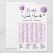 Papier Fleurs de ballon à l'aquarelle | Jeu de recherche  (Devant / Derrière)